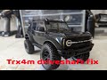 Traxxas Trx4m Driveshaft Fix