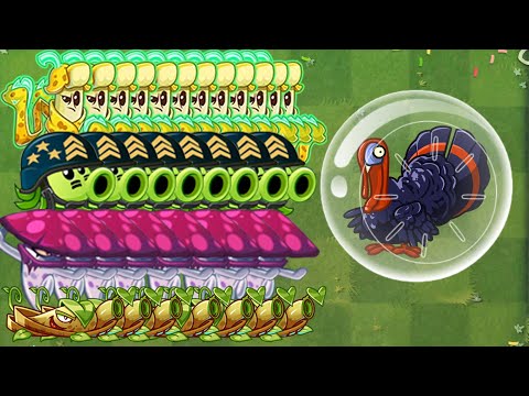 200 Plants Level 1 Vs Team Hamster Firebreather LEVEL 10 - Who Will Win? - Pvz 2 Challenge