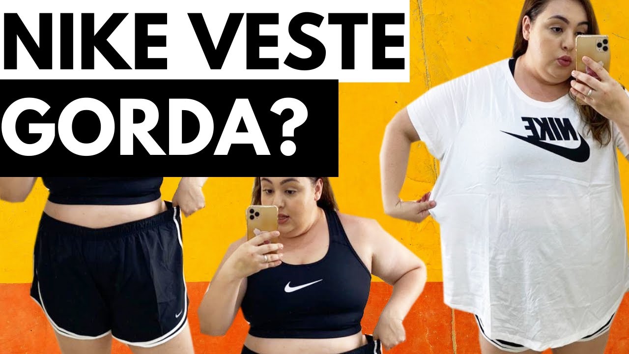 Comprinhas PLUS SIZE na Nike | Roupas fitness pra gorda •