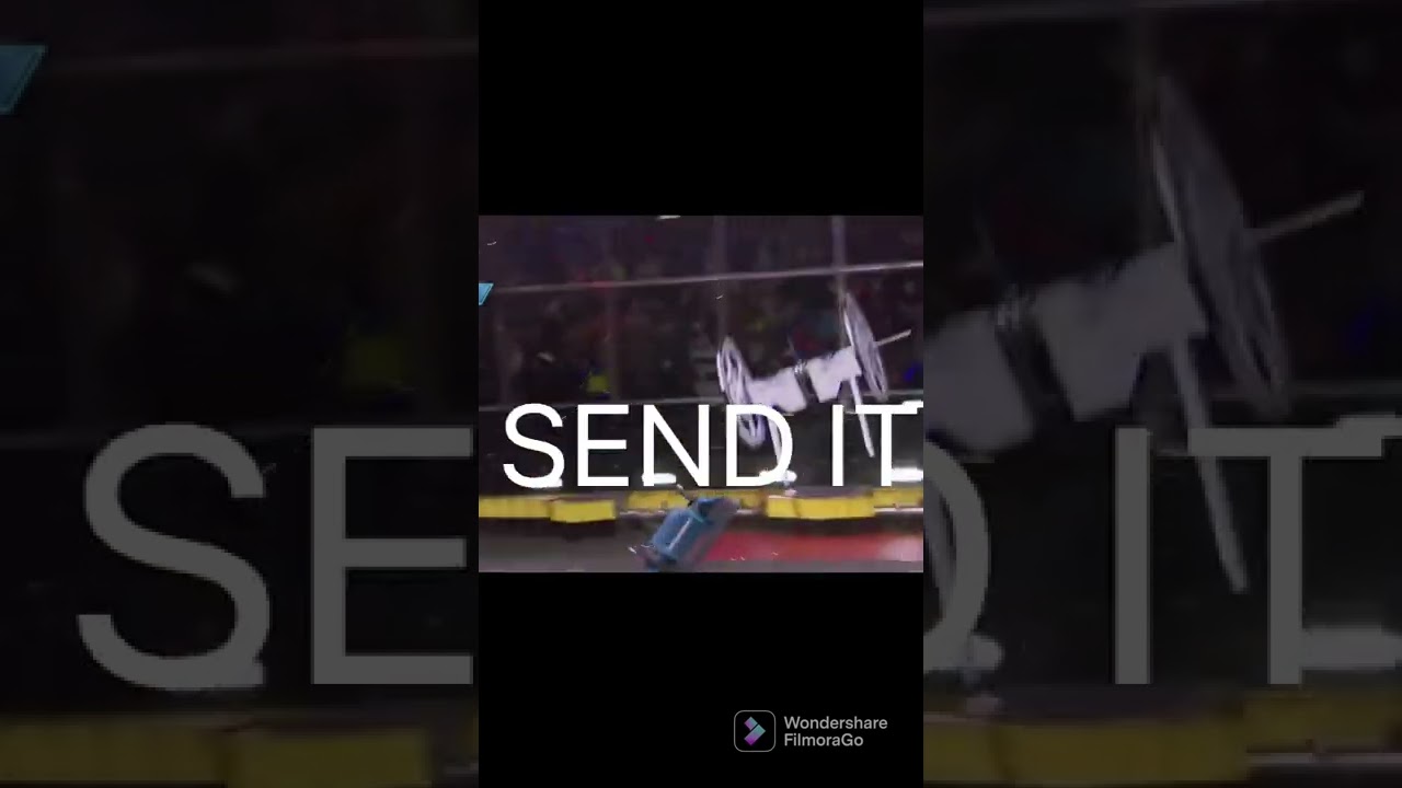 Huge goes flying #shorts #battlebots