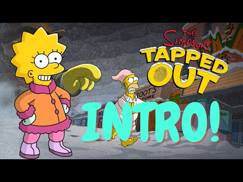 The Simpsons Tapped Out: Intro to the NEW Christmas Update! (2022)