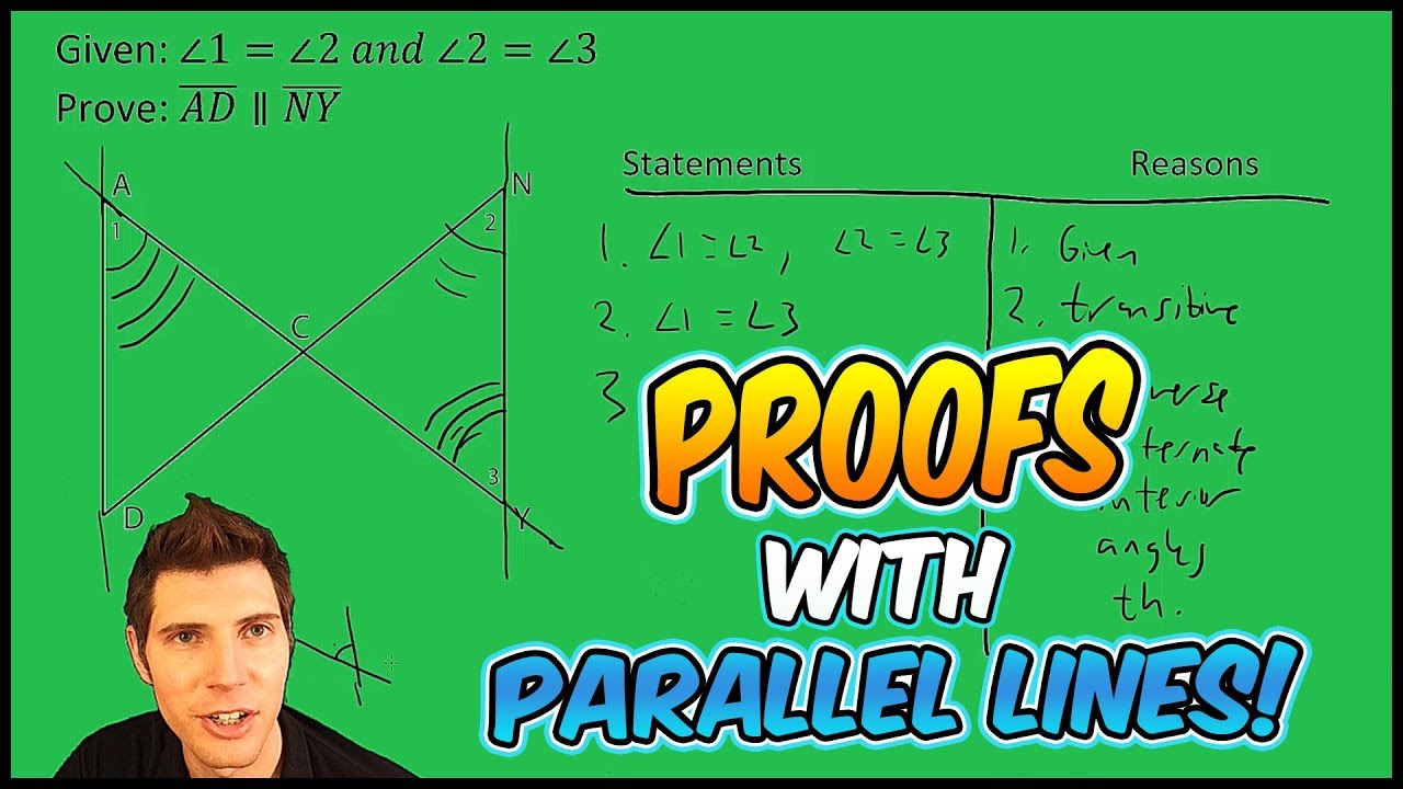 Proof Parallel Given Angles