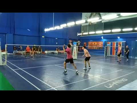 Badminton FHOO MuhibbahTeam Men's Double Sparring - Matthew Teoh / Yi Hern  Vs Aliff Hakimi / Irfan