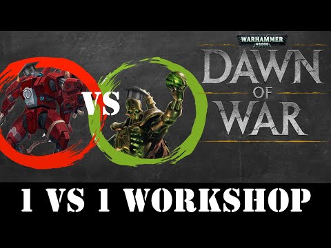 Dawn of War Unification: 1 vs 1 PvP Workshop - Farsight Enclave vs Necrons