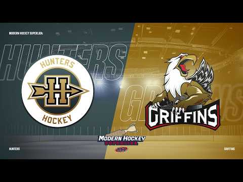 MH SUPERLIGA 2025/2026 24. kolo GRIFFINS vs HUNTERS 2:3 - celý zápas