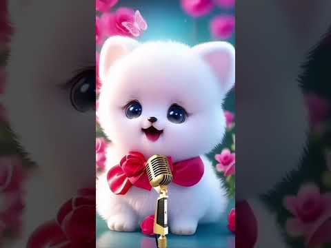 Cute baby cat girl video #cute #love #teddy #good #4 k #Harika cooking and baby vlogs