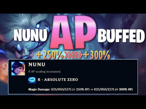12.19 AP NUNU BUFFS ARE BROKEN (ft LS)