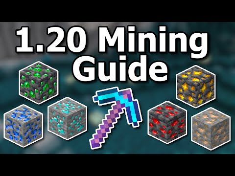 The Ultimate Minecraft 1.20 Mining Guide | How to Mine Diamonds, Sculk Mining, Moss Mining & More!