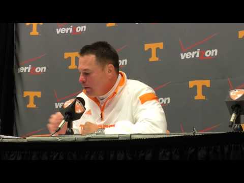 Butch Jones on UT's loss to Missouri