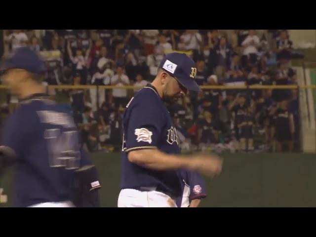 【5回裏】バファローズ・マレーロが素早い反応で横っ跳び!! 2017/8/25 L-Bs