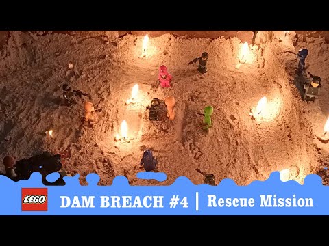 Lego Dam Breach #4 - Rescue Mission