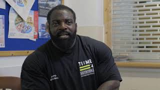 Time 4 Nutrition Sponsored IFBB Pro Bodybuilder Alvin Small - Training Arms At Cinderhill Gym