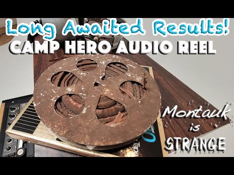 Long Awaited Results from Mysterious Audio Reel found at Camp Hero #montaukproject