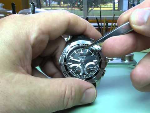 Tag Heuer Calibre S  setting and functions by Abellwatchmakers.com
