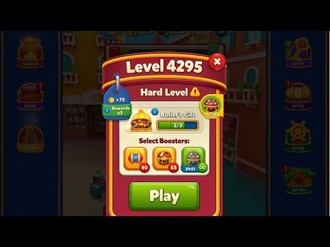 Royal match game level 4295 Hard level 