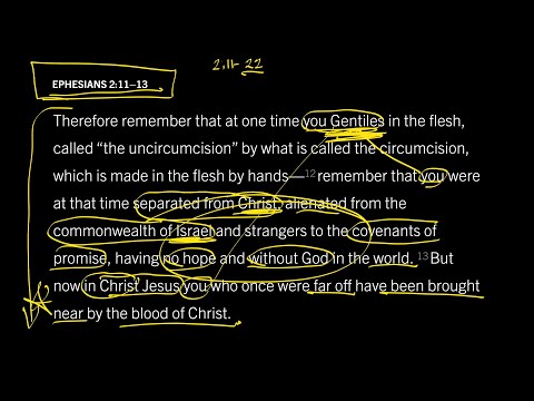 Salvation Is for All — Through the Jews: Ephesians 2:11-13, Part 1