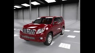 Toyota Land cruiser 2011 Red