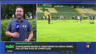 Brasileirão 2026: Chape enfrenta Corinthians na Arena Condá