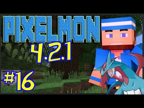 PIXELMON 4.2.1! Episode 16 - SALAMENCE! (Pixelmon 4.2.1 Survival!)