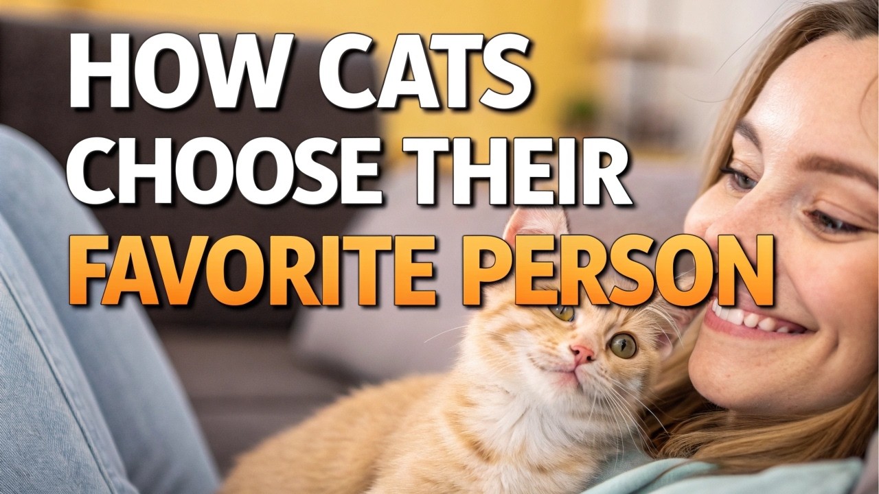 How Do Cats Choose Their Favorite Person in the Family?