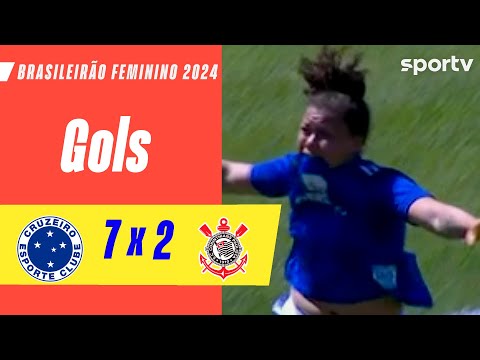 Gols e lances de Cruzeiro x Corinthians