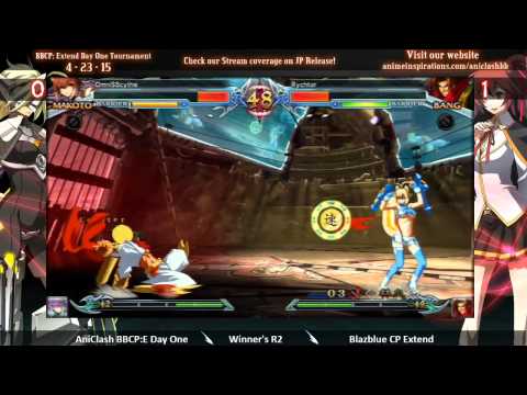 AniClash Day One: BBCP: Extend - Winner's R2 - OmniSScythe (Makoto) vs Rychtor (Bang)