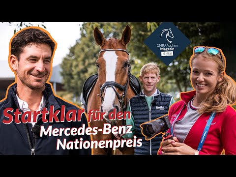 Goosebumps! Steve Guerdat in love with his top horse ❤ | Momo Equestrian on tour at the CHIO Aach...