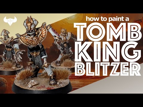 Tomb King Blitzer - Painting Tutorial