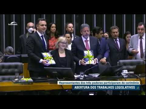 Veja como foi a cerimônia de abertura dos trabalhos legislativos