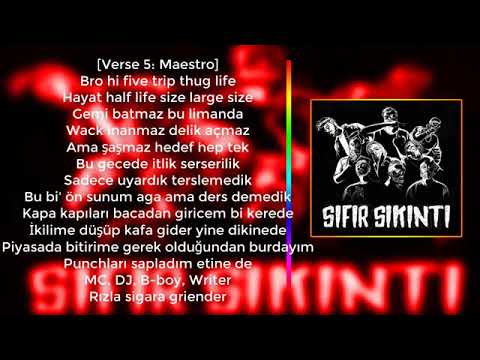 İstanbul Trip feat &Muşta&Şehinşah&SvA   Sıfır Sıkıntı Sözleriyle Lyrics Video