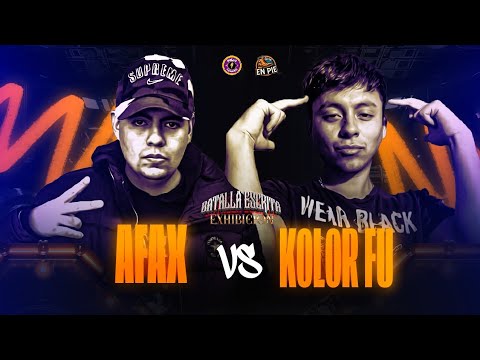AFAX v/s KOLOR FU - Batalla escrita - El ultimo en pie X Rolls league