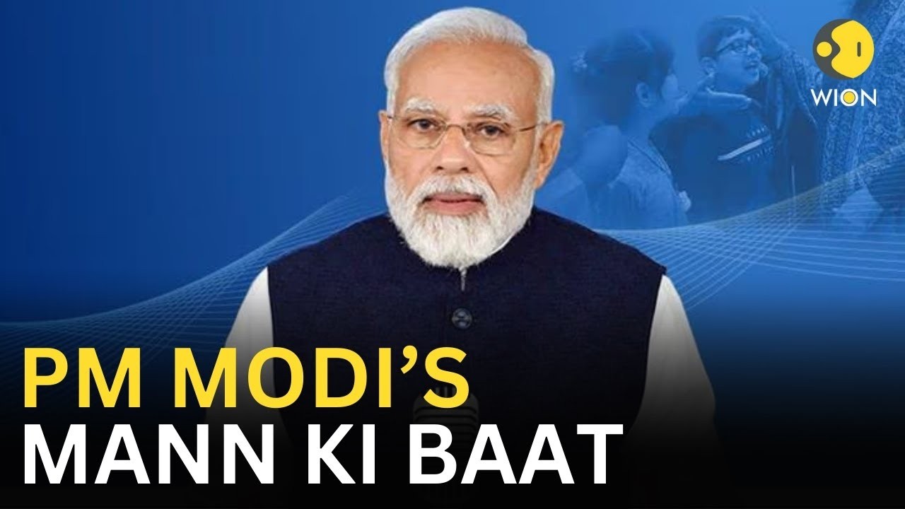 Mann Ki Baat Live: PM Modi's Mann Ki Baat with Nation | 135th Episode Live Broadcast | WION LIVE