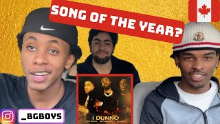 Tion Wayne x Dutchavelli x Stormzy - I Dunno [Music Video] Reaction/Review *CANADIAN*