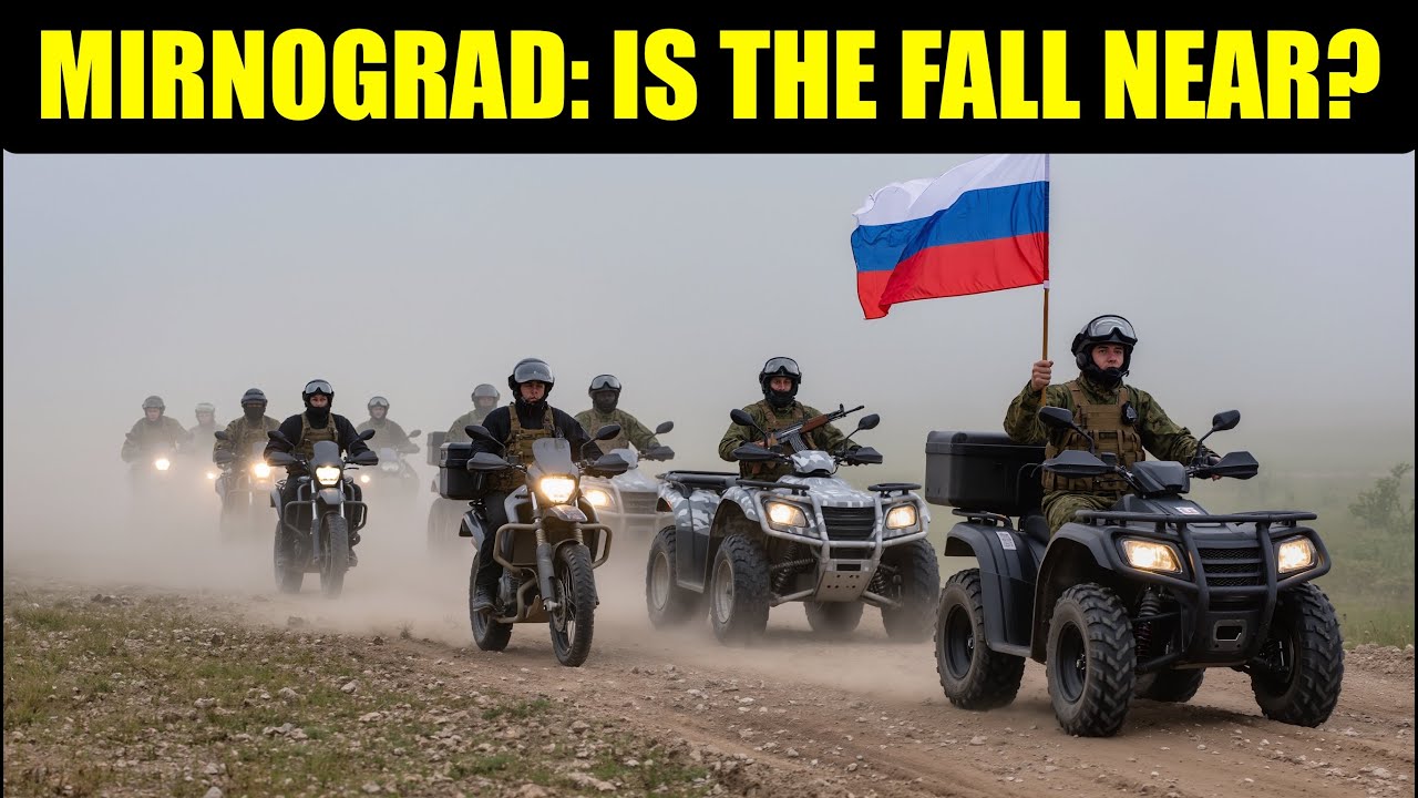 Mirnograd Encircled: Russia Advances — Is the Fall Near?