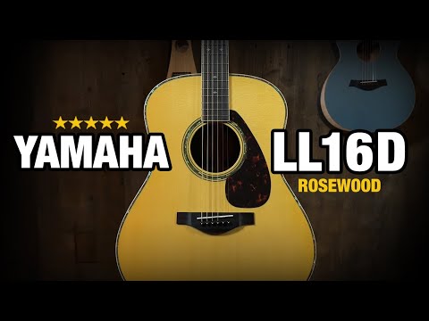 Immagine Yamaha LL16L A.R.E. Electric/Acoustic With Hardcase - Jumbo Lefty, Rosewood Back and Sides 2026 - Natural - 10