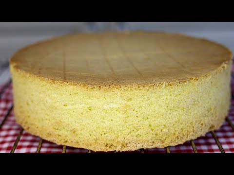 Perfect Vanilla Sponge Cake | All Secrets and Hacks for Success | Complete Step-by-Step Guide