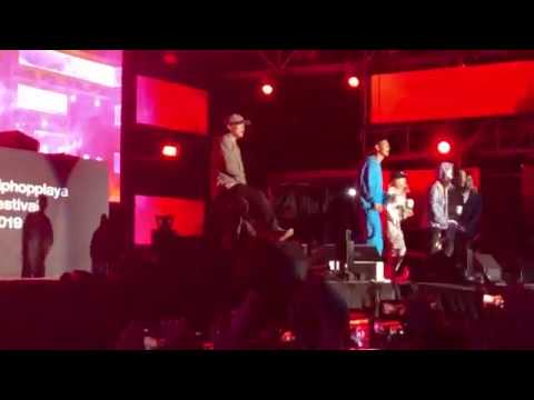 Beenzino(빈지노) - 아이야 무대 위로 창모 폴블랑코 재키와이 노엘 키드밀리 영비 데리고 나오기 [힙플페2019]