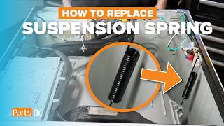 Washer Off Balance? How to replace Suspension Spring part # 4970FR2084P on your LG Kenmore Washer