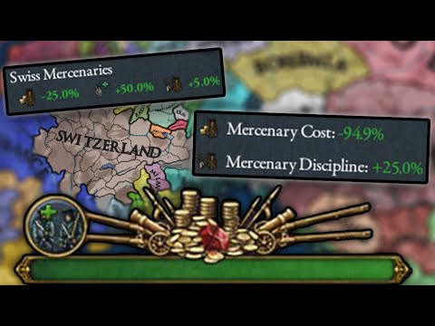 Want to BREAK EU4 1.35? Use MERCENARIES