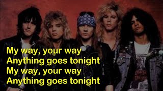Download lagu ANYTHING GOES (LYRICS) GUNS N' ROSES mp3 Download lagu ANYTHING GOES (LYRICS) GUNS N' ROSES mp3