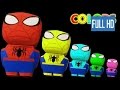 Learn COLORS With SPIDERMAN Finger Family For Children 3D Superhero Nursery Rhymes Carto