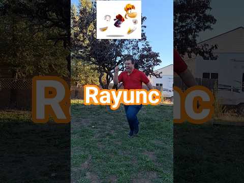 Running like Rayman Characters #shorts #rayman