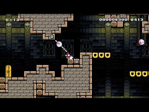 The P-Switch Mansion by Eric ~ SUPER MARIO MAKER ~ NO COMMENTARY 1be
