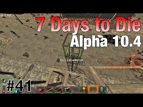 Silly wasteland idea, part 2 - Ep. 41 - 7 Days to Die alpha 10.4 Let's Play (clean; 60 FPS)