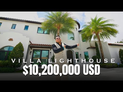 LUJOSA Villa en MIAMI! | Villa Lighthouse Miami Beach (4k)