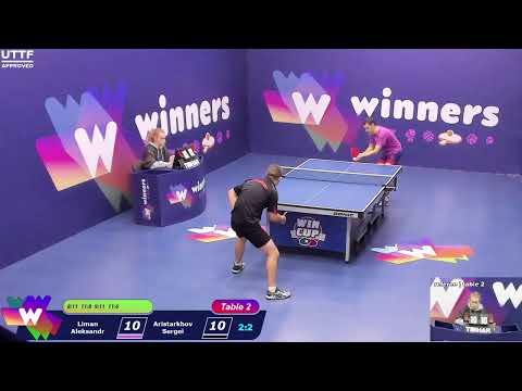 WINners CUP table 2  30.12  Aristarkhov Sergei - Ziakun Viktor  17:30