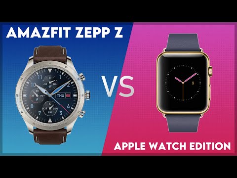 Amazfit Zepp Z vs Apple Watch Edition Comparison