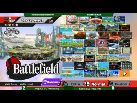 Construct 55 - Plague_2+Nuhuh vs Comet+Otis - Smash 4 Doubles LF