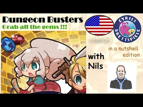 Cyrils Brettspiele - Dungeon Busters - in a nutshell (N49) - Diamonds are the girls ...
