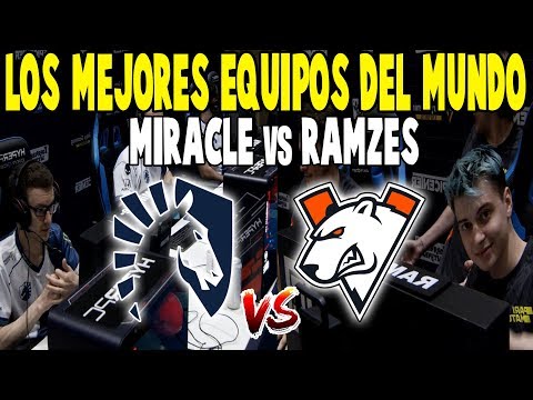 LIQUID vs VIRTUS PRO [Game 2 y 3] - Partidaza "Miracle vs Ramzes" - EPICENTER MAJOR 2019 DOTA 2